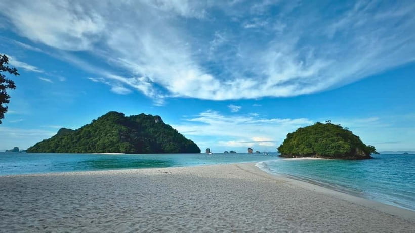 Krabi: 4 Islands Hopping & Snorkeling Tour - Thale Waek Tidal Sand: Where the Coast Line Actually Changes