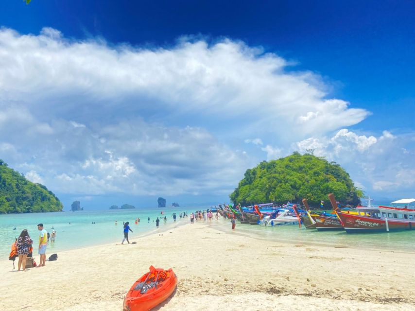 Krabi: 4 Islands & Krabi's Separated Sea Longtail Boat Tour - Poda Island: Snorkeling, Beach Time, and a Thai Box Lunch on Warm Sand