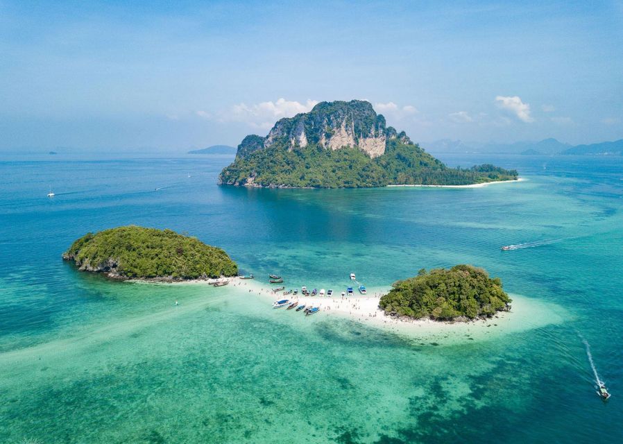 Krabi: 4 Islands & Krabi's Separated Sea Longtail Boat Tour - Chicken Island and the Mor/Koh Tub Tidal Sandbar: The Photo Moment That Depends on Timing
