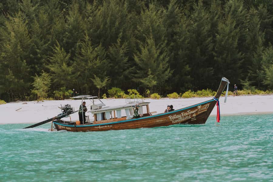Krabi: 4-Islands Luxury Longtail Boat Private Half Day Tour - Tub Island (Ko Tup): when timing and water time matter