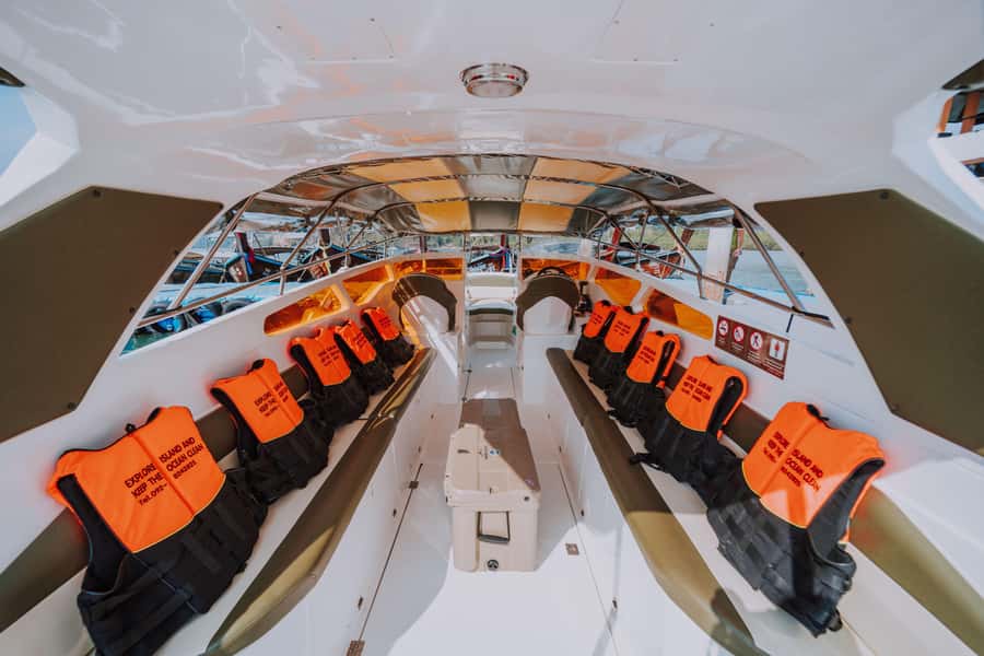 Krabi: 4 Islands Private Luxury Speed Boat Tour - Chicken Island Swim Time Without the Rush