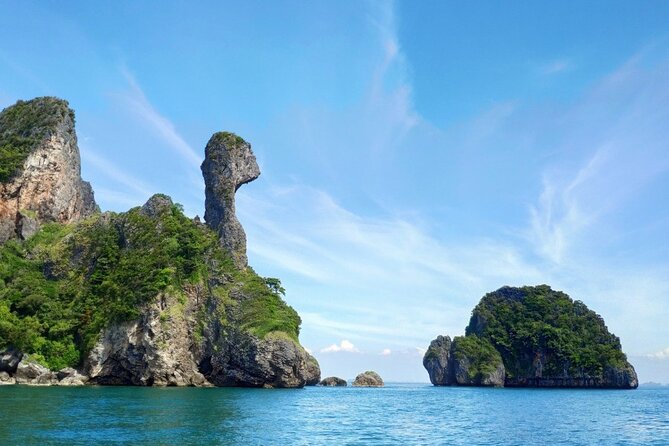Krabi 4 Islands Speedboat Tour Snorkeling and Beach Lunch - Stop-by-stop: Thale Waek sandbar at low tide (45 minutes)