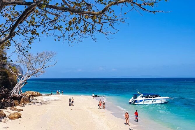 Krabi 4 Islands Speedboat Tour Snorkeling and Beach Lunch - Chicken Island snorkeling (40 minutes + snorkeling time)