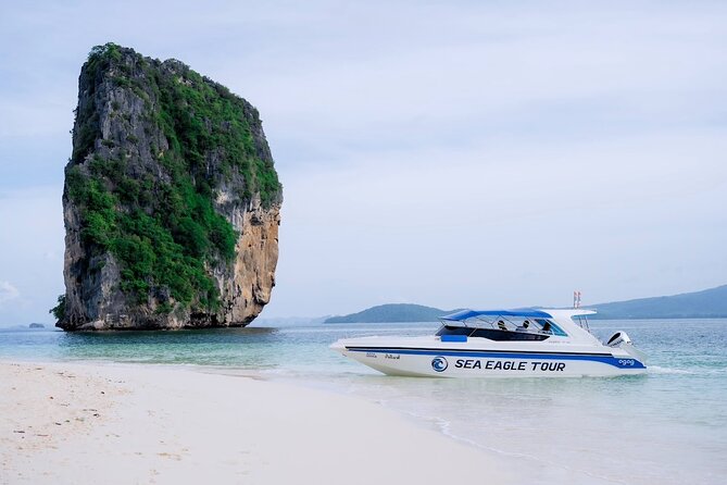 Krabi 4 Islands Speedboat Tour Snorkeling and Beach Lunch - Poda Island: lunch on the beach plus snorkeling time (1 hour 20 minutes)