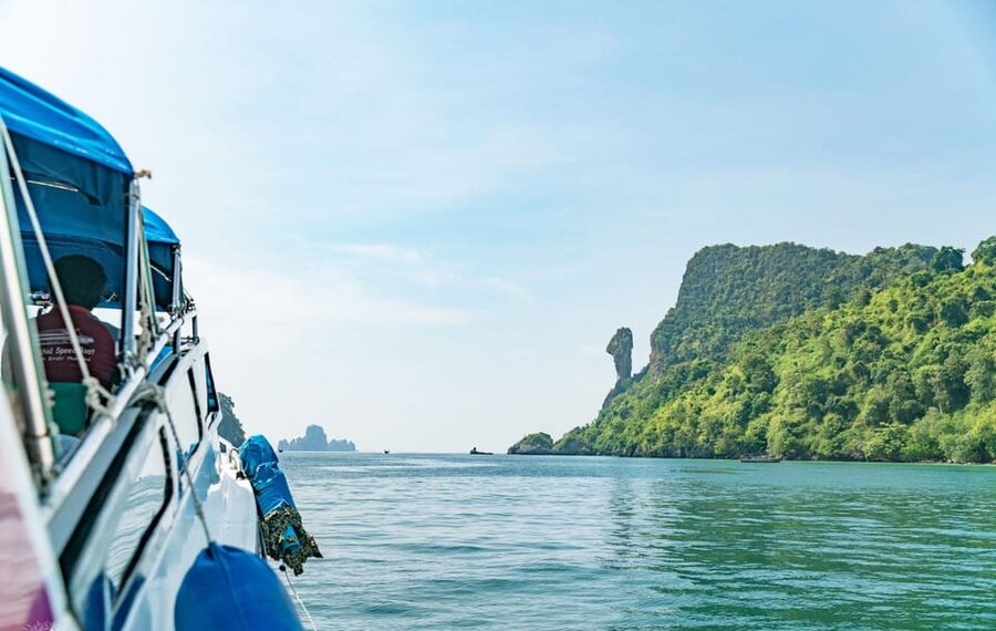 Krabi: 4 Islands & Thale Waek's Sandbar Tour By Speedboat - Phra Nang Cave Beach: where beach time meets legend
