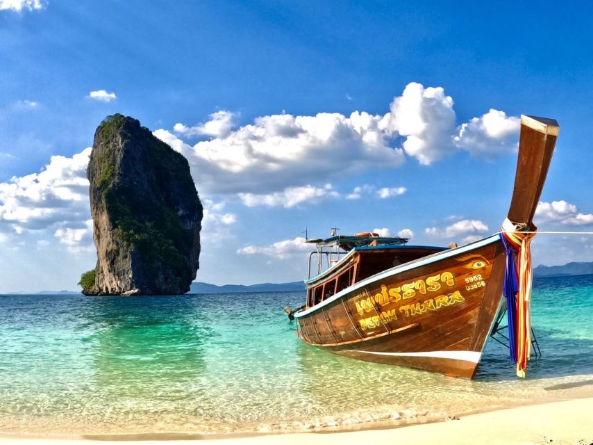 Krabi: 4 Islands Tour by Longtail Boat & Thai Buffet Lunch - Phra Nang Beach and Princess Cave shrine
