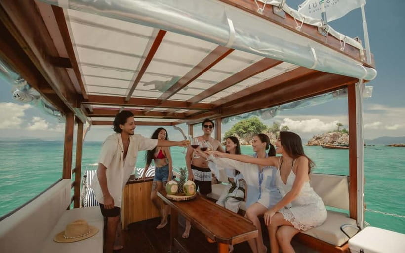 Krabi: 7 Island Tour by Luxury Longtail Boat with Snorkeling - Railay Bay: The First Wow Before You Even Put On Goggles