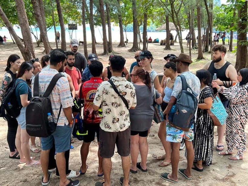Krabi: 7 Islands Speedboat Magic to Twilight Treasures - Railay’s Phra Nang Beach: limestone drama and a quick shrine visit