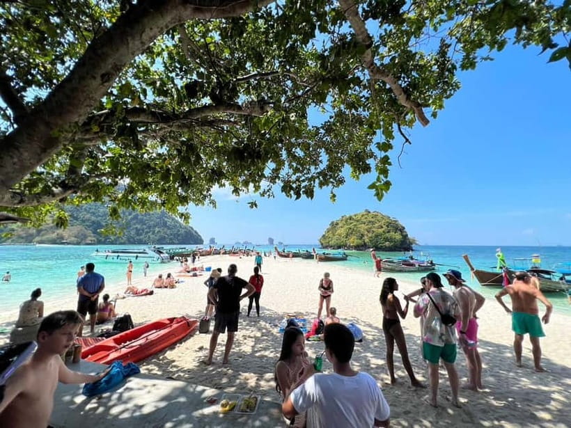 Krabi: 7 Islands Sunset by Longtail Boat with Snorkeling - Poda Island: sunset buffet dinner on the beach