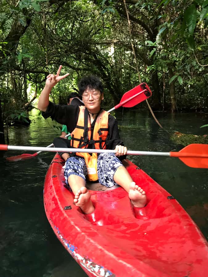 Krabi: Amazon Klong Srakaew Kayaking With Lunch - The guide + group vibe: what you should be ready for