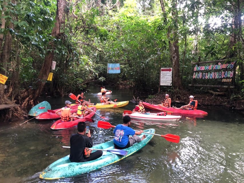 Krabi: Amazon Klong Srakaew Kayaking With Lunch - Animal encounters and ethics: a note if your day mixes activities