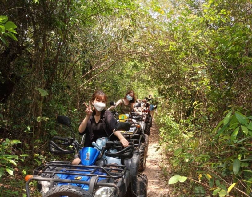 Krabi: ATV Adventure - The 30-minute beginner route: palm and durian tracks with puddle splashes