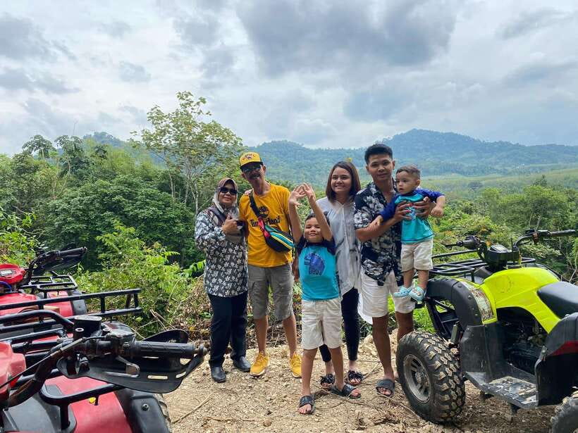Krabi ATV Extreme Experience with Transfer and Adventure - The route: jungle tracks, rocky climbs, and real water crossings