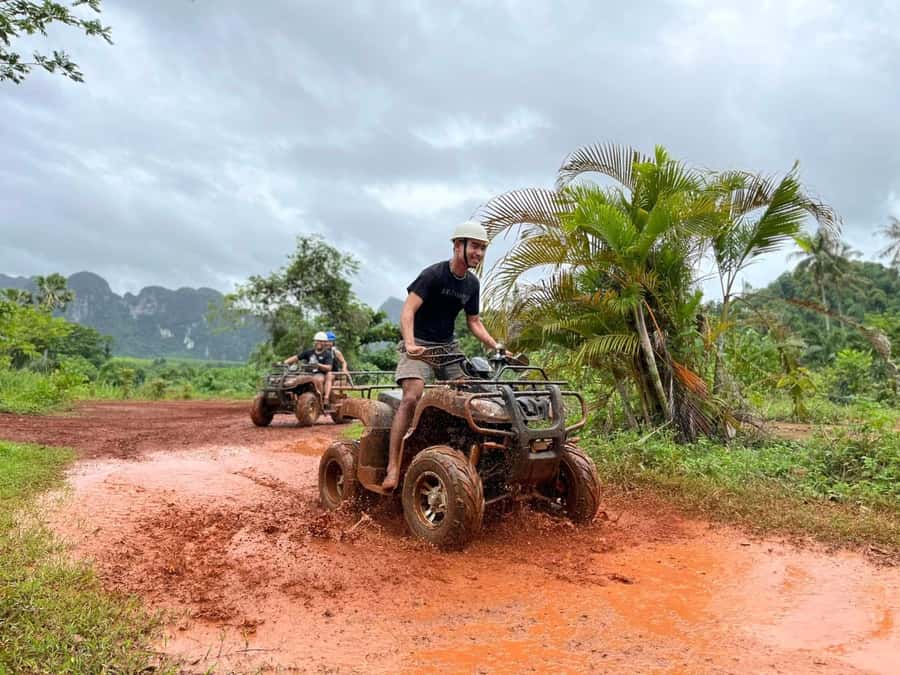 Krabi: ATV Jungle Bash & Kayak Odyssey in Din Daeng Mangrove - Ko Ha (Five Island): more water time than a photo stop