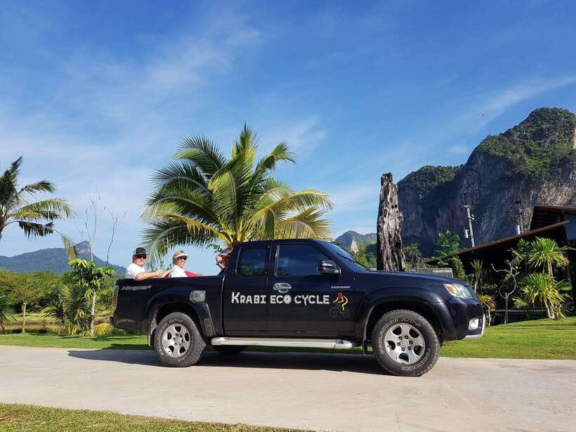 Krabi: Eco-Cycling Tour with Nature, Culture, and Fun - Food and Breaks: Lunch, Fruits, Cold Towels, and the Coffee Detour