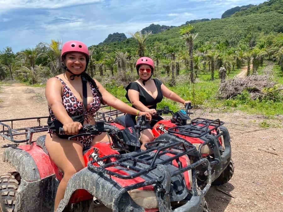 Krabi Elephant bathing and Atv adventure (30min/30min) - The ATV switch: from elephants to an automatic 200cc ride