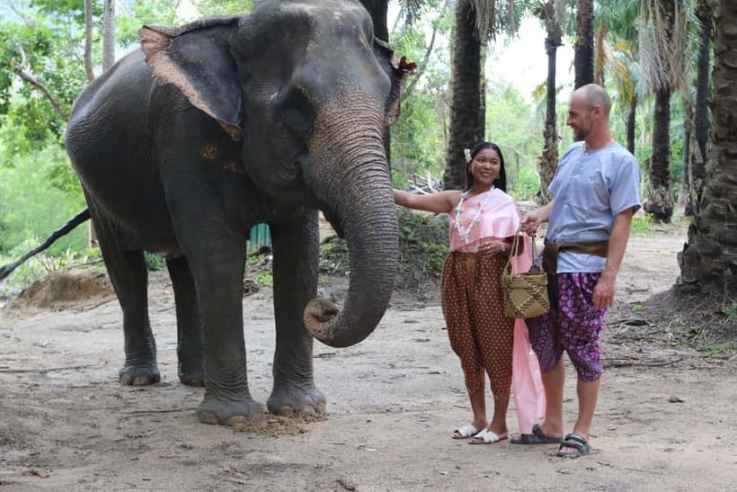 Krabi: Elephant Feeding Program with Traditional Thai Dress - Rain or Shine: How to Plan Your Clothing and Day