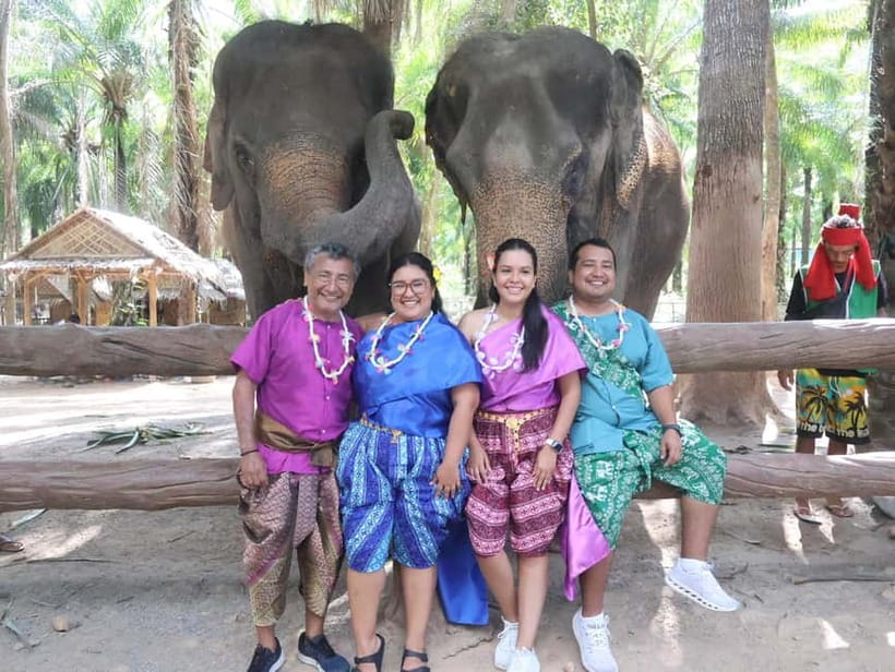 Krabi: Elephant Feeding Program with Traditional Thai Dress - What’s Included vs. What You Bring Yourself