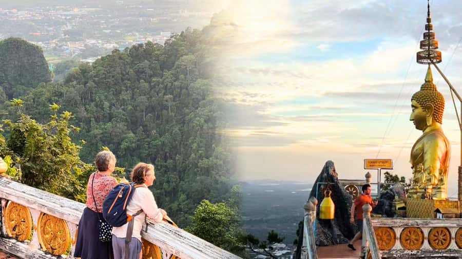 Krabi: Full-Day Car and Driver Charter - Tiger Cave Temple: Temple Walks, Sunset/Sunrise Photo Timing, and Big Views