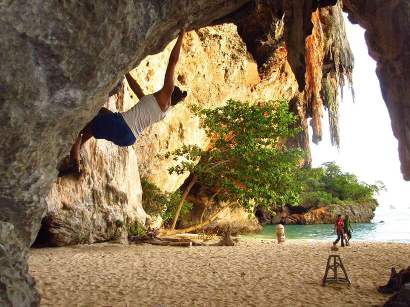 Krabi: Half-Day Rock Climbing Introduction at Railay Beach - How the guides teach: laser-pointer coaching and smart route choices
