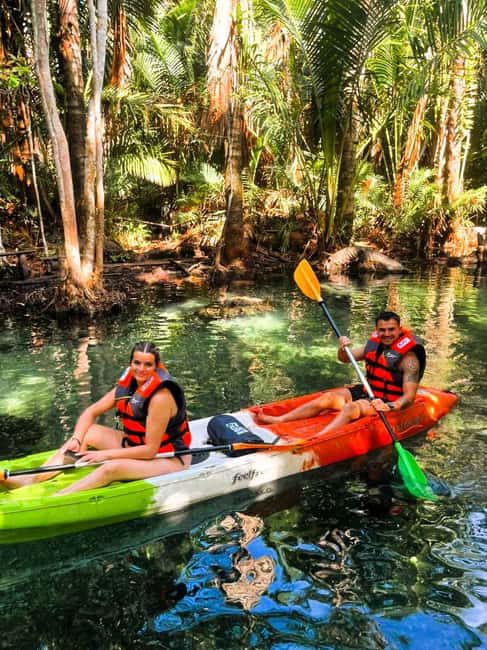 Krabi: Hidden Mirror Lake Kayak, Swim & Easy Nature Activity - Blue lagoon access and Mirror Lake swim: your real payoff