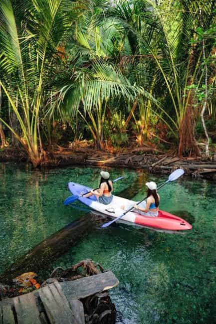Krabi: Hidden Mirror Lake Kayak, Swim & Easy Nature Activity - After the water: easy ATV trails or a one-hour Thai oil massage