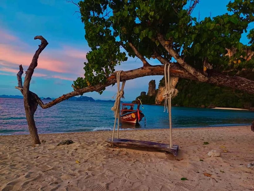 Krabi: Hong Island & Ko Pak Bia Tour with Sunset Dinner - Hong Island: Lagoon Water, Snorkeling Time, and the Step Challenge