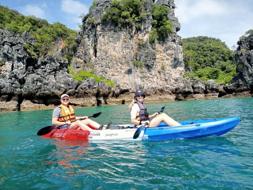 Krabi: Hong Island Tour by Longtail Boat with Kayak Option - Kayaking Around Hong Island: Mangroves If Conditions Allow