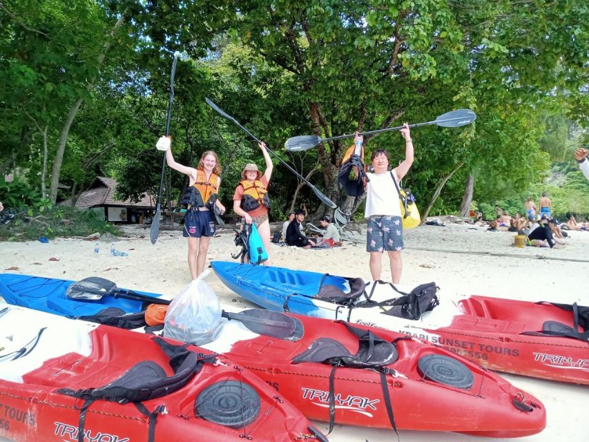 Krabi: Hong Island Tour by Longtail Boat with Kayak Option - Free Time on Hong Island: Snorkel, Swim, Relax