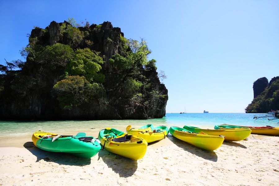 Krabi: Hong Islands Day Trip by Speedboat with Lunch - Snorkeling stops and fish watching: Lao Lading is the big one