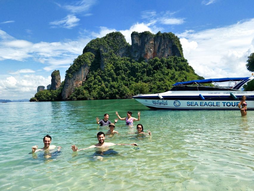 Krabi: Hong Islands Day Trip by Speedboat with Lunch - Hong Island Beach time plus the 360° viewpoint climb