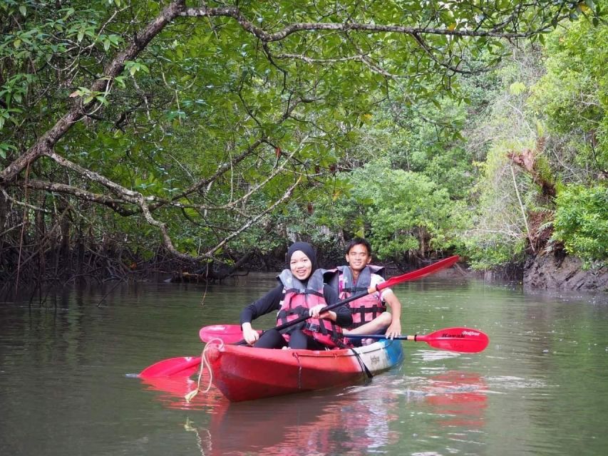 Krabi kayaking Ao thalane - Limestone Cliffs and the Boat Portion: A Change of Perspective