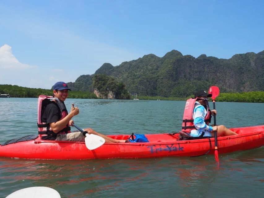 Krabi kayaking Ao thalane - Swimming and the Onboard Meal: The Comfortable Parts You’ll Notice Later
