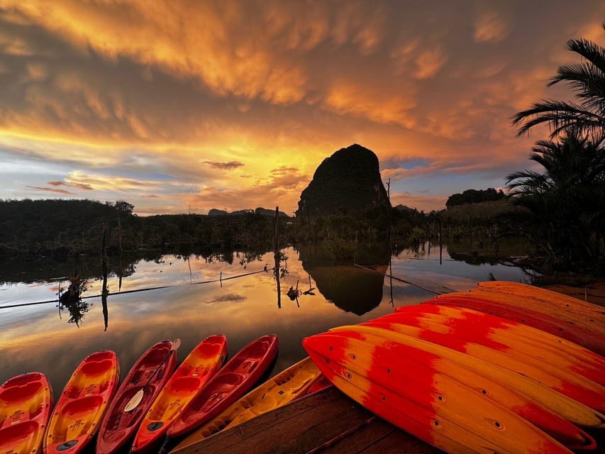 Krabi: Kayaking, Crystal Lagoon, and Fish Spa in Klong Root - Fish spa and fish feeding: the fun, slightly weird part