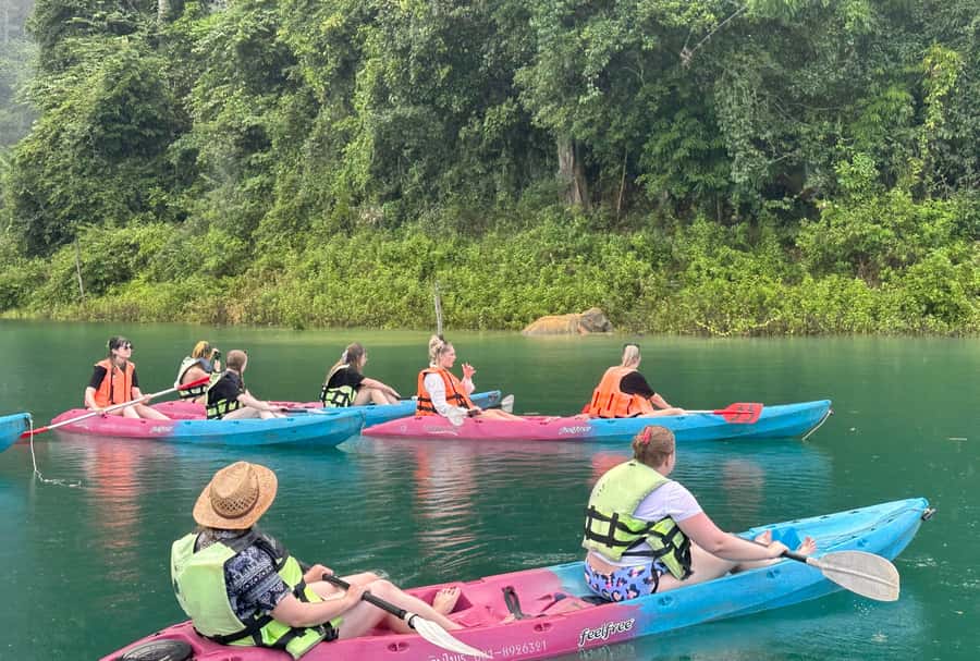 Krabi: Khao Sok National Park & Cheow Lan Lake Boat Tour - From Krabi to Cheow Lan: the 8-hour nature reset