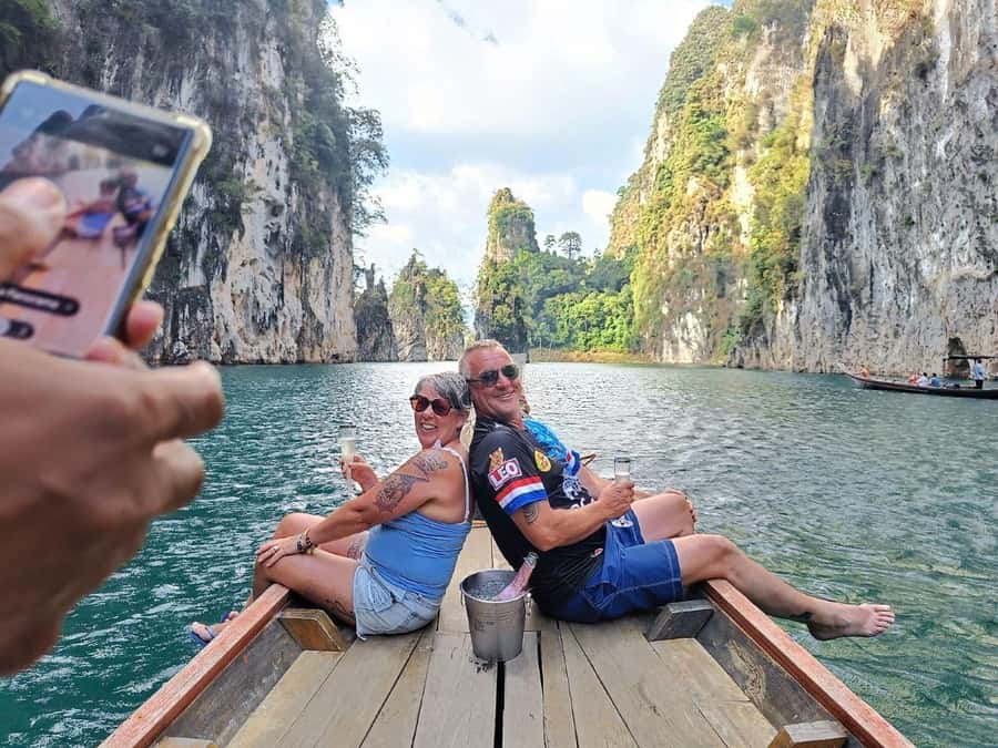 Krabi: Khao Sok National Park & Cheow Lan Lake Boat Tour - Cheow Lan Lake viewpoints and the Gui Lin of Thailand moment
