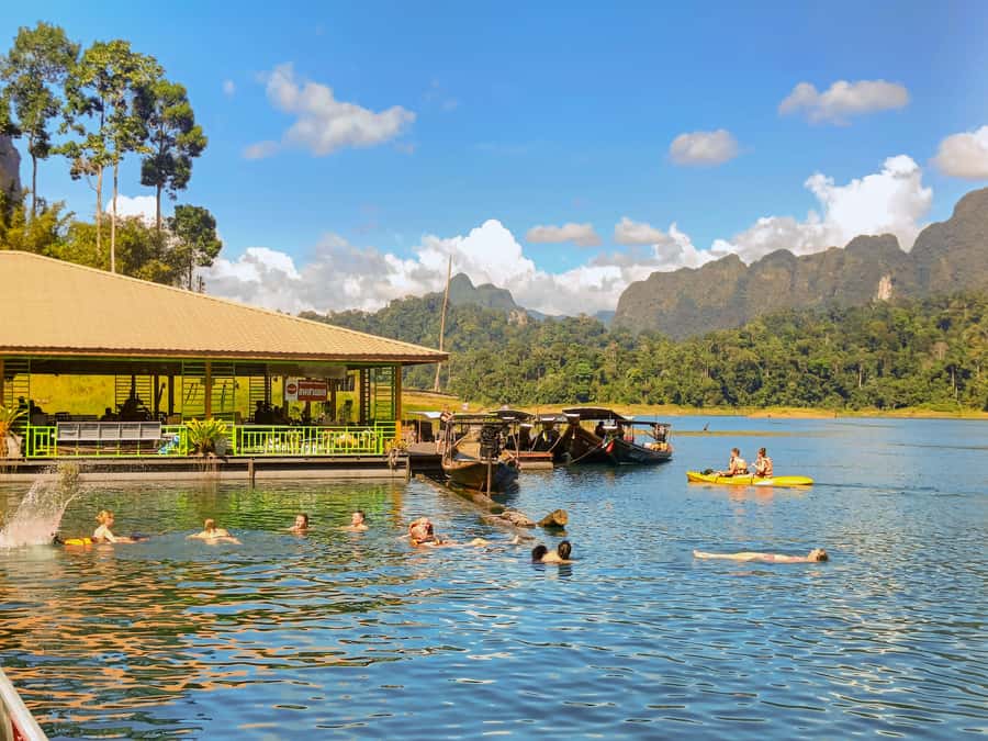 Krabi: Khao Sok National Park & Cheow Lan Lake Boat Tour - Khao Sam Kloe photo stop: quick, scenic, and worth the pause
