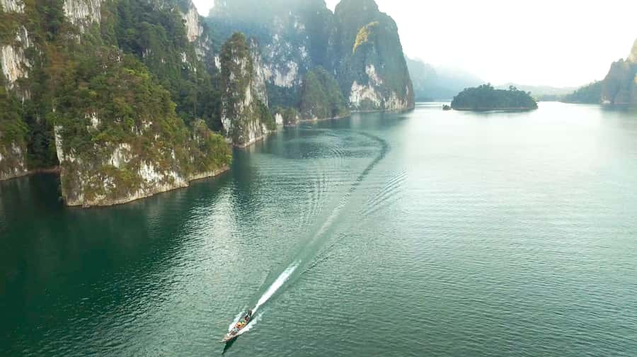 Krabi: Khao Sok National Park & Cheow Lan Lake Boat Tour - Lunch on Cheow Lan, then kayaking and swimming time