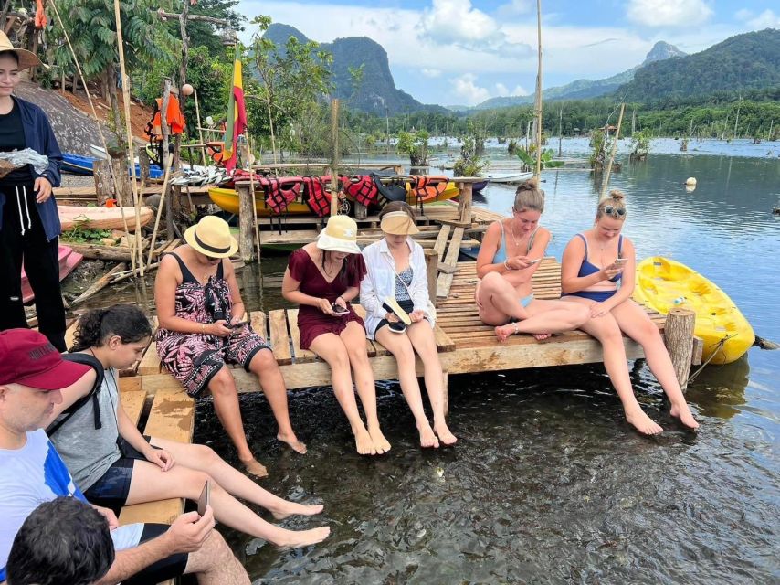 Krabi: Klong Root Kayaking Viewpoint,Fish Feeding and more - The swim in clear water at Khlong Namsai