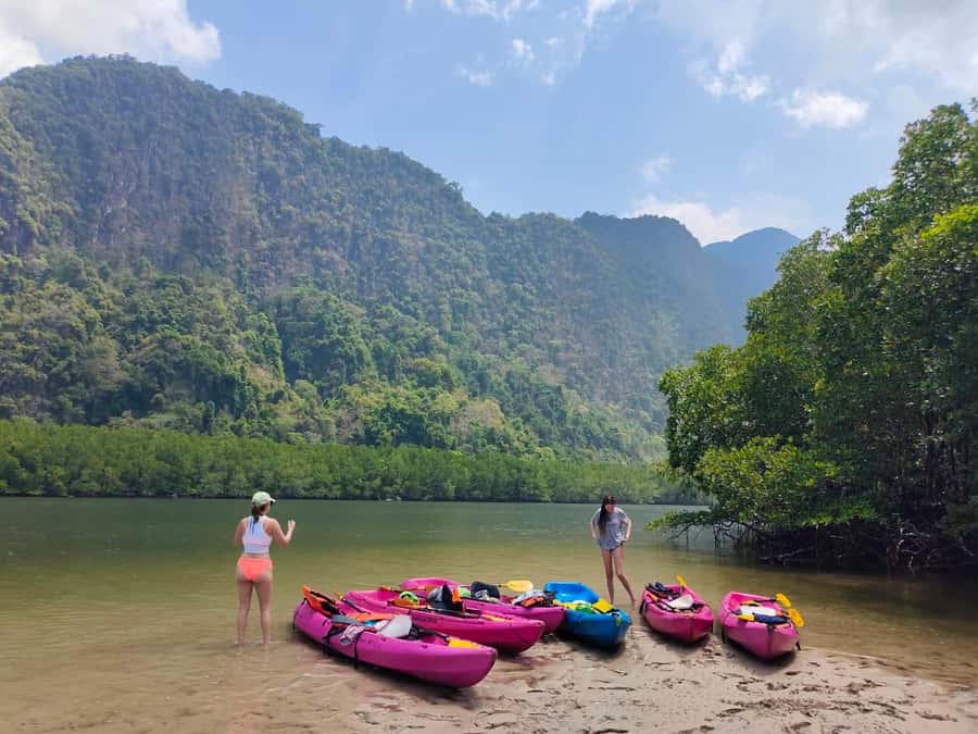 Krabi : Krabi kayak & ATV Jungle adventure (group of 10 max) - Ao Thalane Kayak Time: Mangroves, Caves, Canyon Channels, and a Lagoon at High Tide