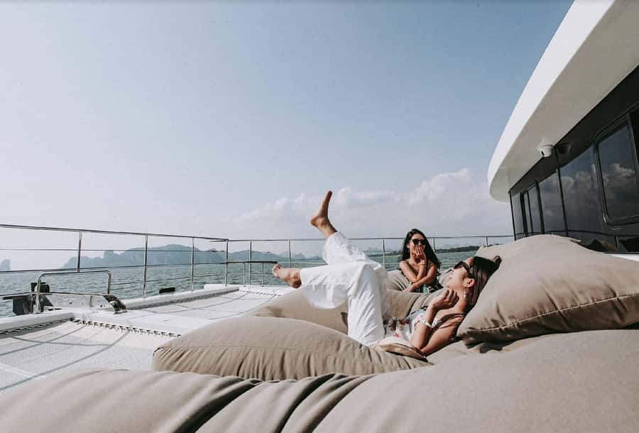 Krabi: Luxury Sunset Cruise to 4 Islands by Power Catamaran - Chicken Island, Poda Island, and Thale Waek: Short Stops That Add Up