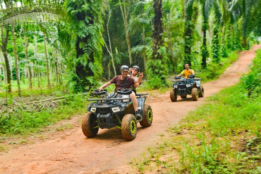 Krabi: Nature View Point Off-Road ATV Adventure - The Route: Jungle Tracks, Rubber Plantations, and Fruit Farms