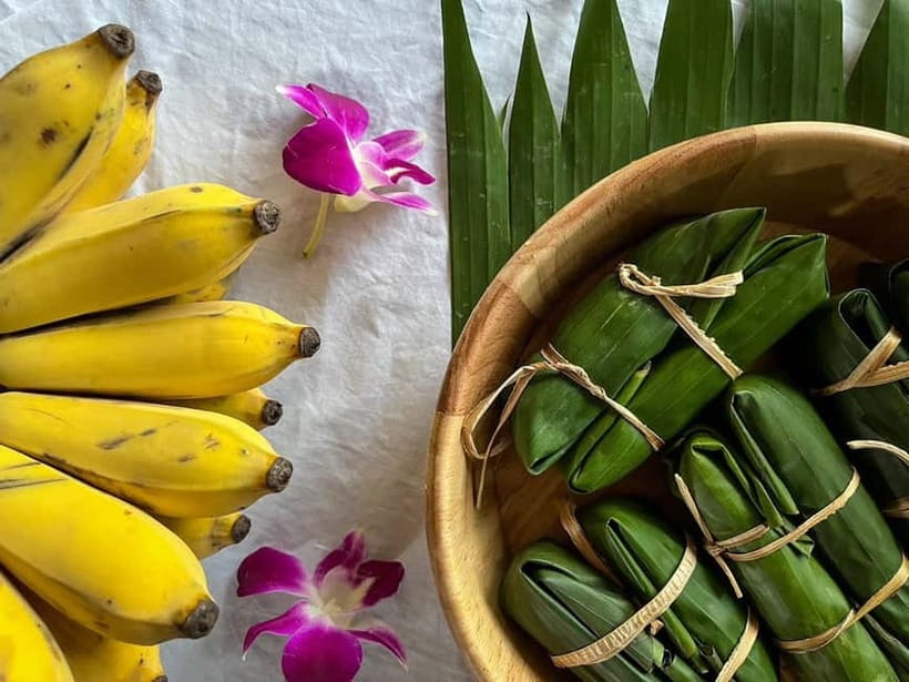 Krabi: Observation-Only Elephant Sanctuary Half-Day & Meal - The vegetarian meal after the activities: plan for refuel time
