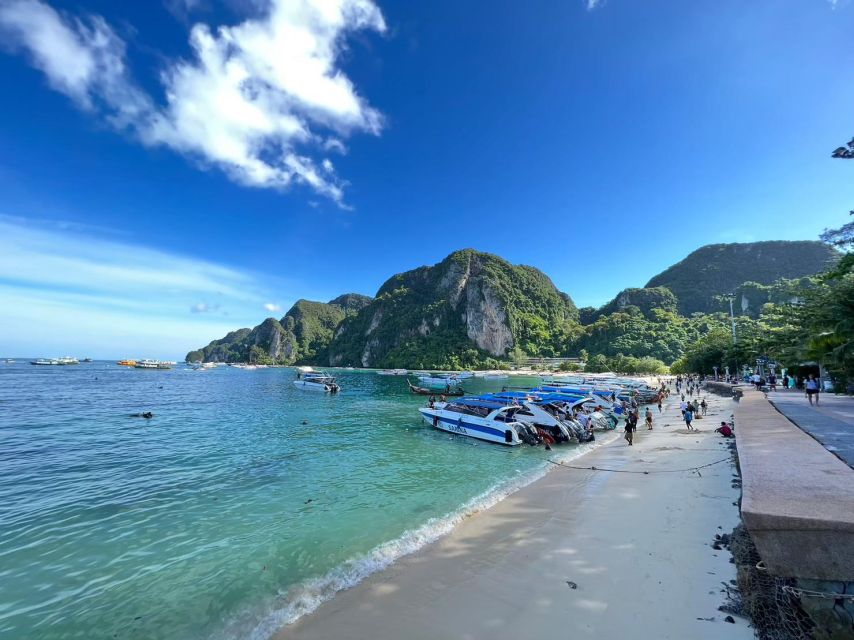 Krabi: One Day Phi Phi Island by speed boat ( Join ) - Pileh Lagoon: swim time with cliffs all around