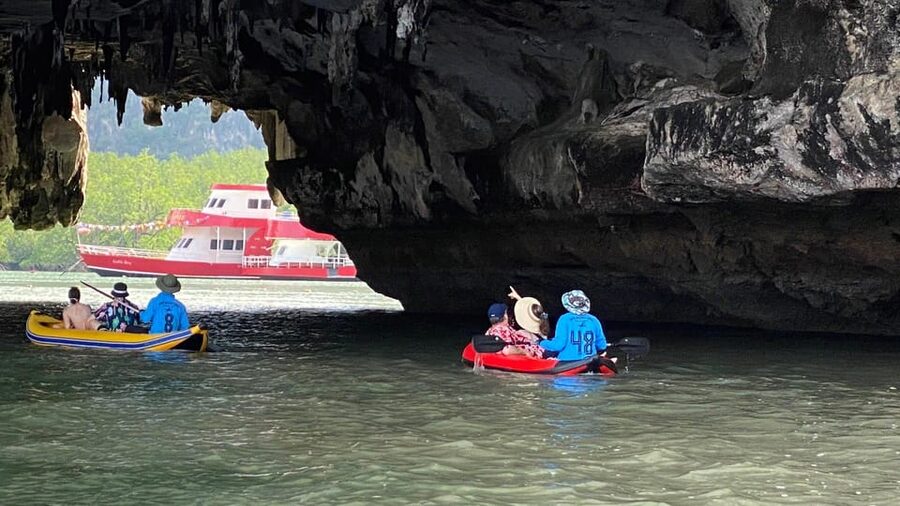 Krabi: Phang Nga Bay Blitz to James Bond Island with Lunch - Koh Kudu Yai swimming: your real break in the schedule