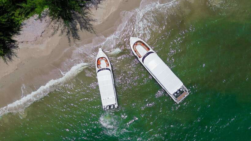 Krabi: Phi Phi and 4 Islands with Snorkeling by Speed Boat - Pickup at 07:50–08:00: plan for shared-ride timing