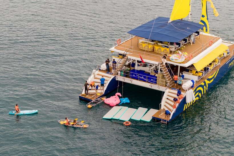 Krabi: Phi Phi Island Luxury Sunset Cruise by Meka Catamaran - Meka Catamaran onboard: comfort, DJ energy, and what the luxury label really means