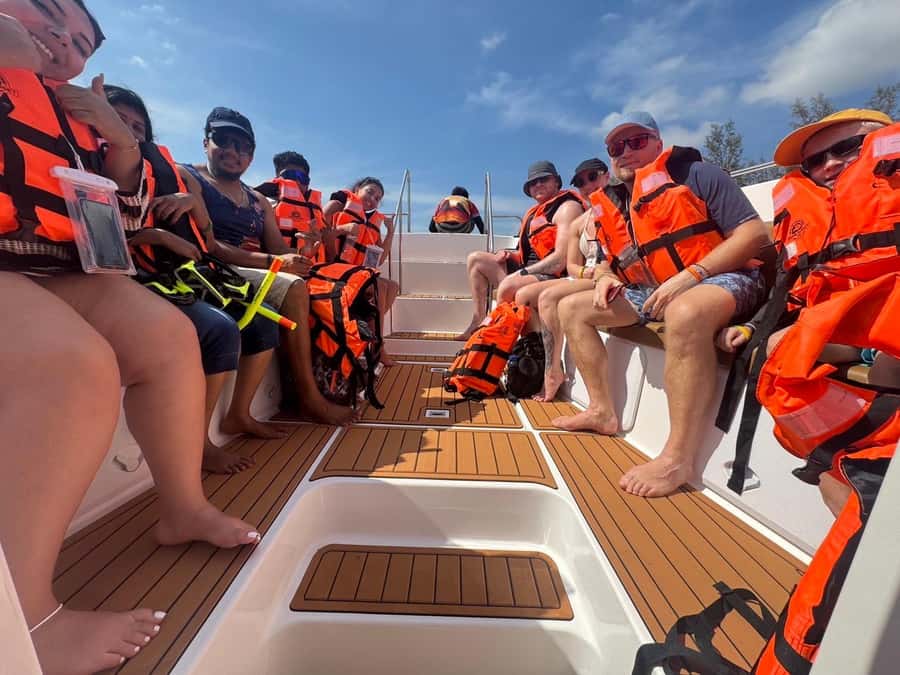 Krabi: Phi Phi Island Sunset Maya Bay and Four Islands Tour - Phi Phi Leh viewpoints: Viking Cave context without rushing you