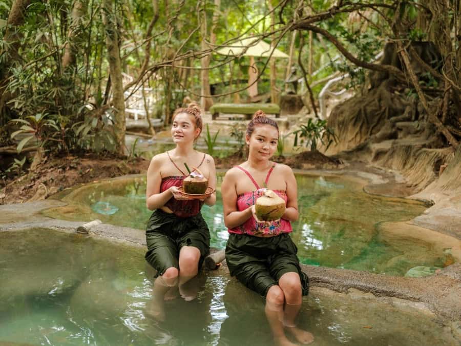 Krabi: Private Full-Day Hot Spring Spa Package - Hermit exercise and herbal body scrub: the “wake up then soften” stage