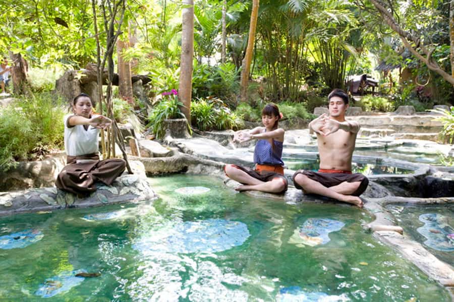 Krabi: Private Full-Day Hot Spring Spa Package - Lunch, fruits, herbal drinks: energy without ruining your rest